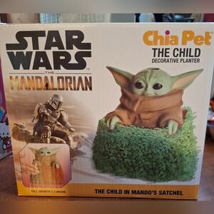 Chia Pet The Child Decorative Planter - Green and Brown